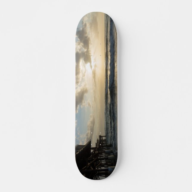 A Glorious Beach Morning Skateboard (Front)