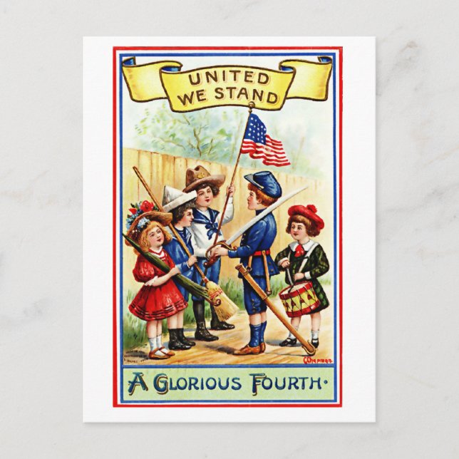 A Glorious Fourth Postcard (Front)