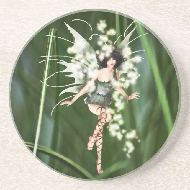 A Glow in the Garden Coaster (Front)