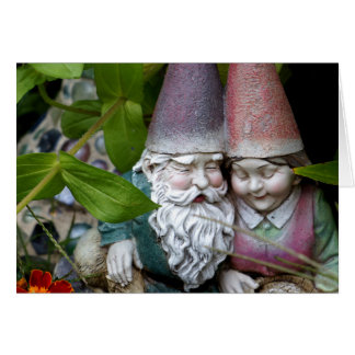 À Gnome dans le jardin