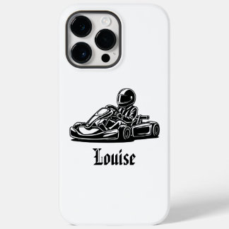 A go-kart with a driver  Case-Mate iPhone 14 pro max case