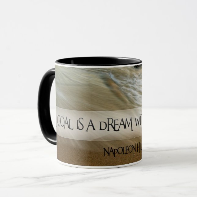 A Goal Is A Dream Mug (Front Left)