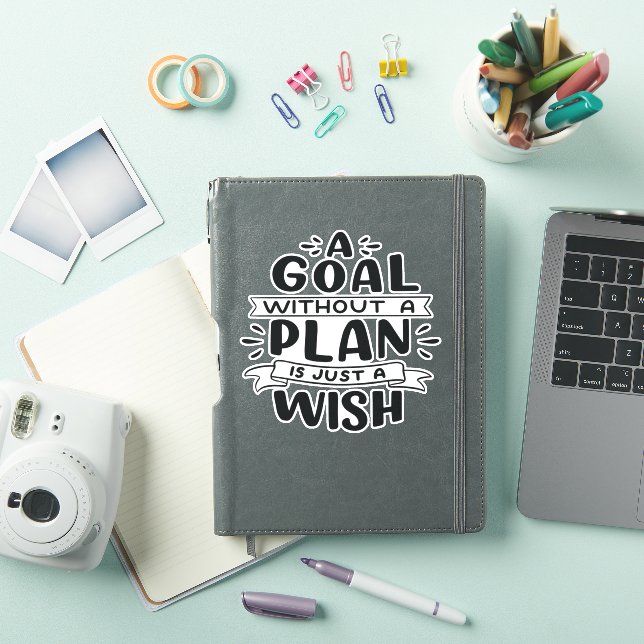 A Goal Without A Plan Is Just A Wish (iPad Cover)