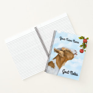 A Goat Notes Journal - Keep your goats straight