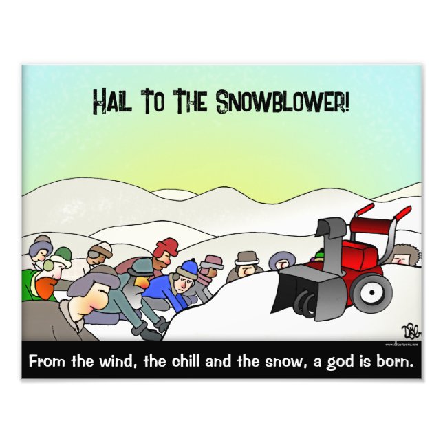 A God Is Born Photo Print (Front)