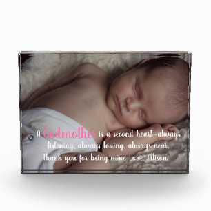A Godmother Is a Second Heart Photo Block