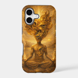 "A Golden Meditation",  iPhone 17 Case