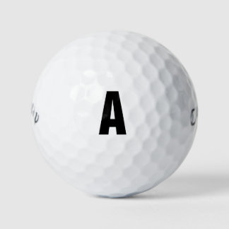 'A' GOLF BALLS