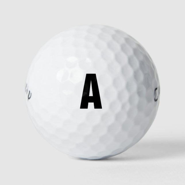 'A' GOLF BALLS (Front)