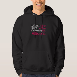 A Good Book A Hot Coffee A Sleeping Cat Perfection Hoodie