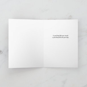 A Good Book Card