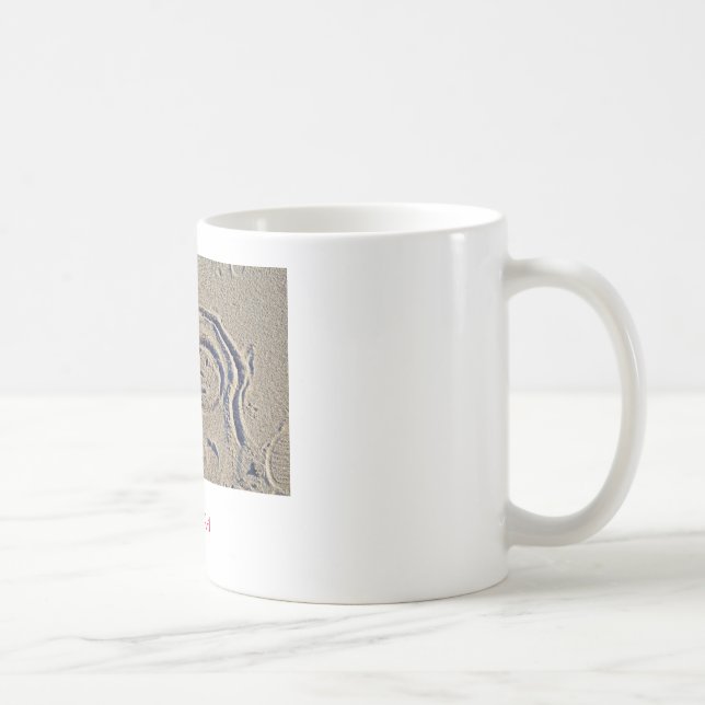 A Good Day at the Beach, Be happy atTybee Islan... Coffee Mug (Right)