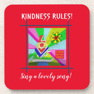 A Good Day By Choice: Love Birthday Gift  Coaster