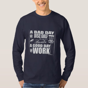 A Good Day Start With Disc Golf T-Shirt