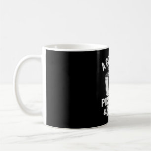 A Good Day Starts With Pickleball & Beer Funny Coffee Mug