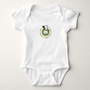 A good dog makes a great life baby bodysuit