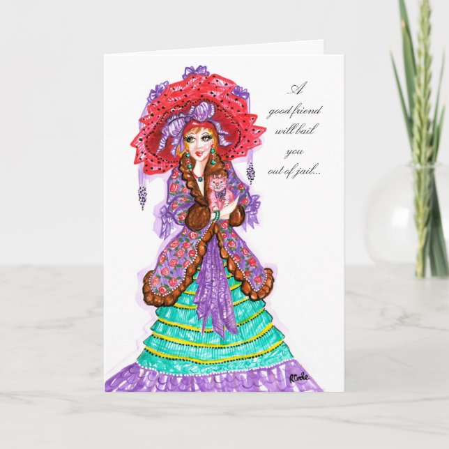 A good friend...-card card (Front)