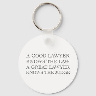 A Good Lawyer Keychain