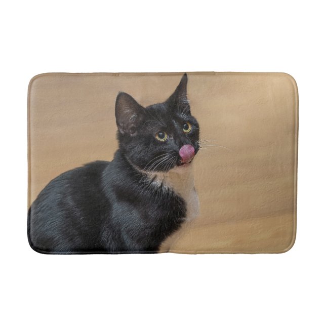 A Good Lick Painterly Bath Mat (Front)