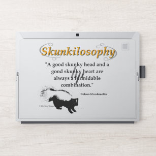 A good skunky head and a good skunky heart HP laptop skin