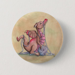 A Good Yarn 2 Inch Round Button