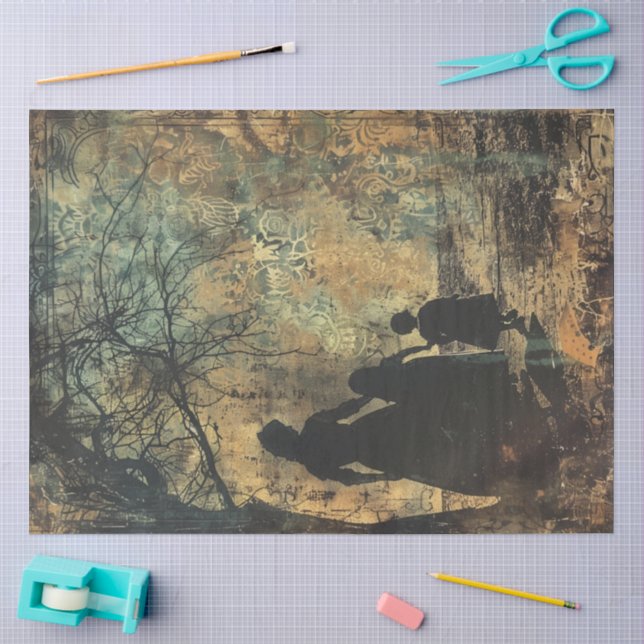A Gothic Mother Series Design #9 Tissue Paper (Craft)