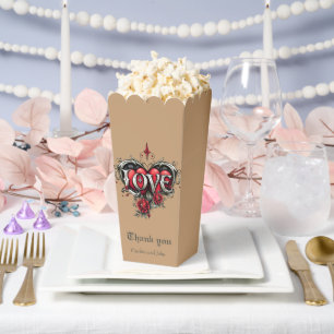 A gothic romance. An ornate, gothic-style Favor Box