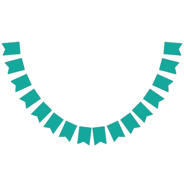 A gradient background blending blue into green. bunting flags (All)