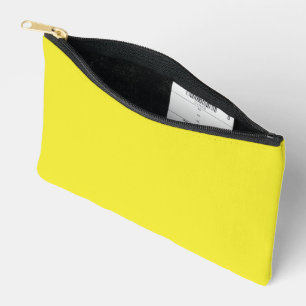 A gradient blending from yellow to orange, creatin accessory pouch