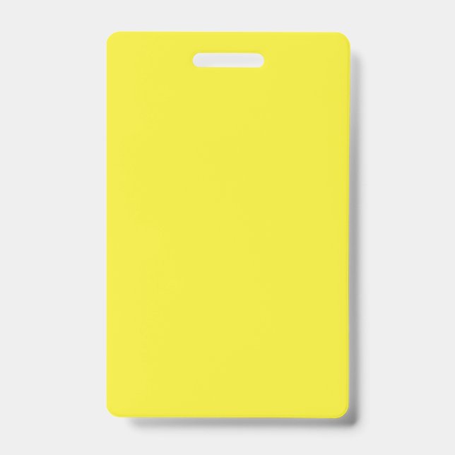 A gradient blending from yellow to orange, creatin badge (Front)