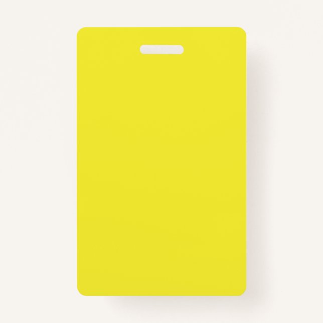 A gradient blending from yellow to orange, creatin badge (Front)