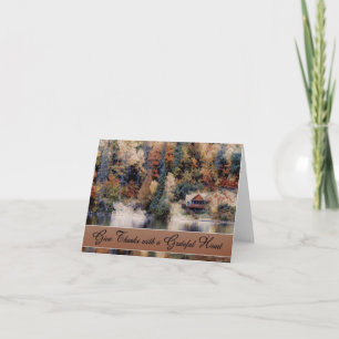 A Grateful Heart - Thank You Card