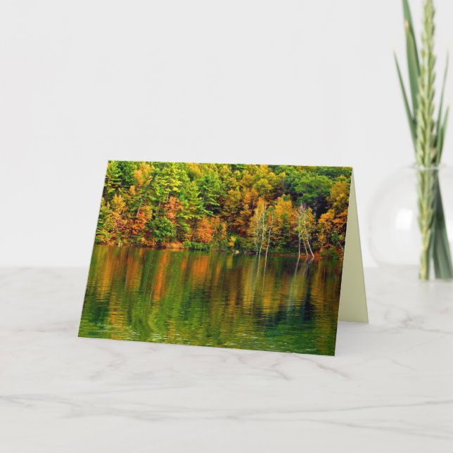 +A Great Awakening Light: Walden Pond Card (Front)