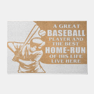 A Great Baseball Player And The Best Home-Run Doormat
