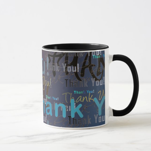 A Great Big THANK YOU Coffee Mug / Cup (Right)