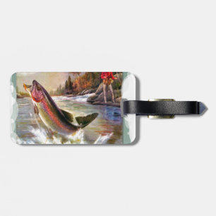 A great catch luggage tag