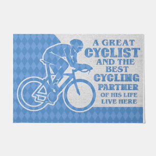 A Great Cyclist And The Best Cycling Partner Doormat