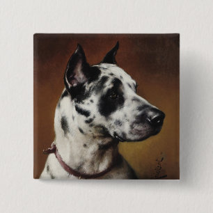 A Great Dane Button