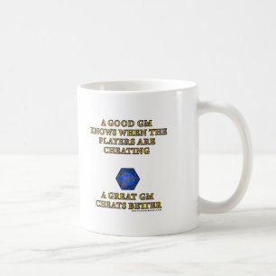 A Great DM Cheats Better Coffee Mug