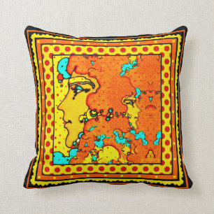 A Great Hair Day Throw Pillow