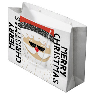 A Great Red and White Bag for a Christmas Present