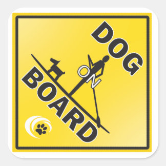 A great sticker for a dog loving paddleboarder