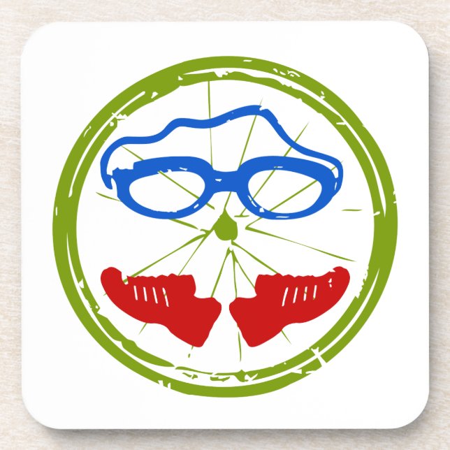 A great Triathlon gift for your friend or family Coaster (Front)