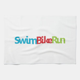 A great Triathlon gift for your friend or family Kitchen Towel