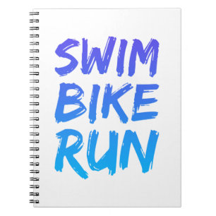 A great Triathlon gift for your friend or family m Notebook