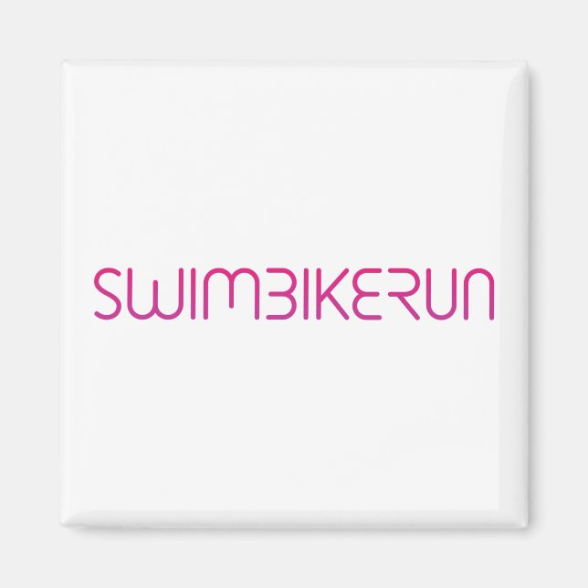 A great Triathlon gift for your friend or family Magnet (Front)