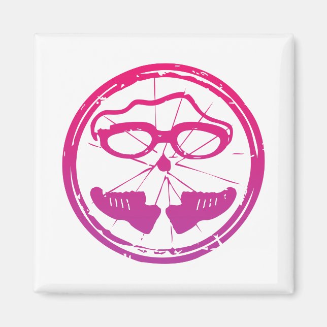 A great Triathlon gift for your friend or family Magnet (Front)