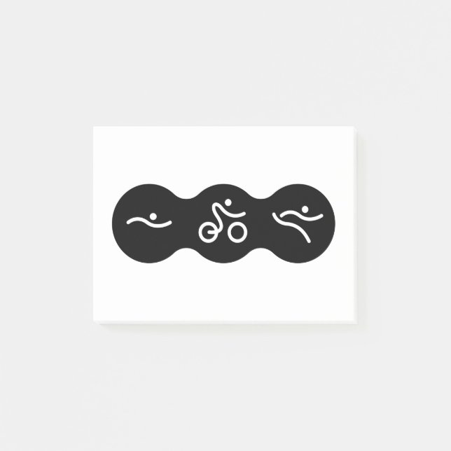 A great Triathlon gift for your friend or family Post-it Notes (Front)