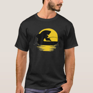 A Great Week For A Shark Scuba Diver Fishing - Sta T-Shirt