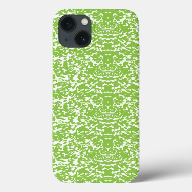 a green and white abstract background Case-Mate iPhone case (Back)